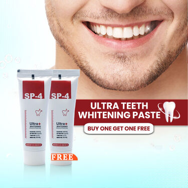 Ultra Glow Teeth Whitening Paste – Buy 1 Get 1 Free At Just 499/-