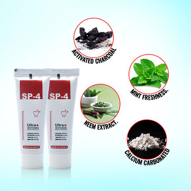 Ultra Glow Teeth Whitening Paste – Buy 1 Get 1 Free At Just 499/-