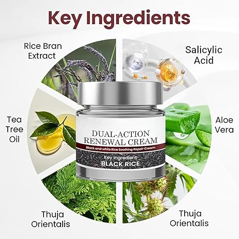 KERAERASE Dual Action Renewal Cream – With Black Rice Extracts- B1G1 At Just 499/-