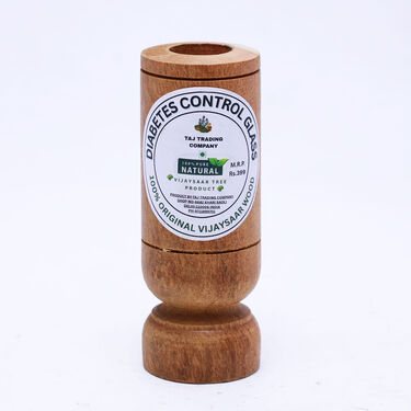 Ayurvedic Vijaysar Herbal Wooden Tumbler At Just 699/-
